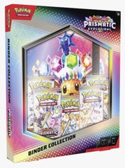 Prismatic Evolutions: Binder Collection: Box Set($75 Cash/$75 Store-Credit) (IN-STORE PURCHASE ONLY!!!)
